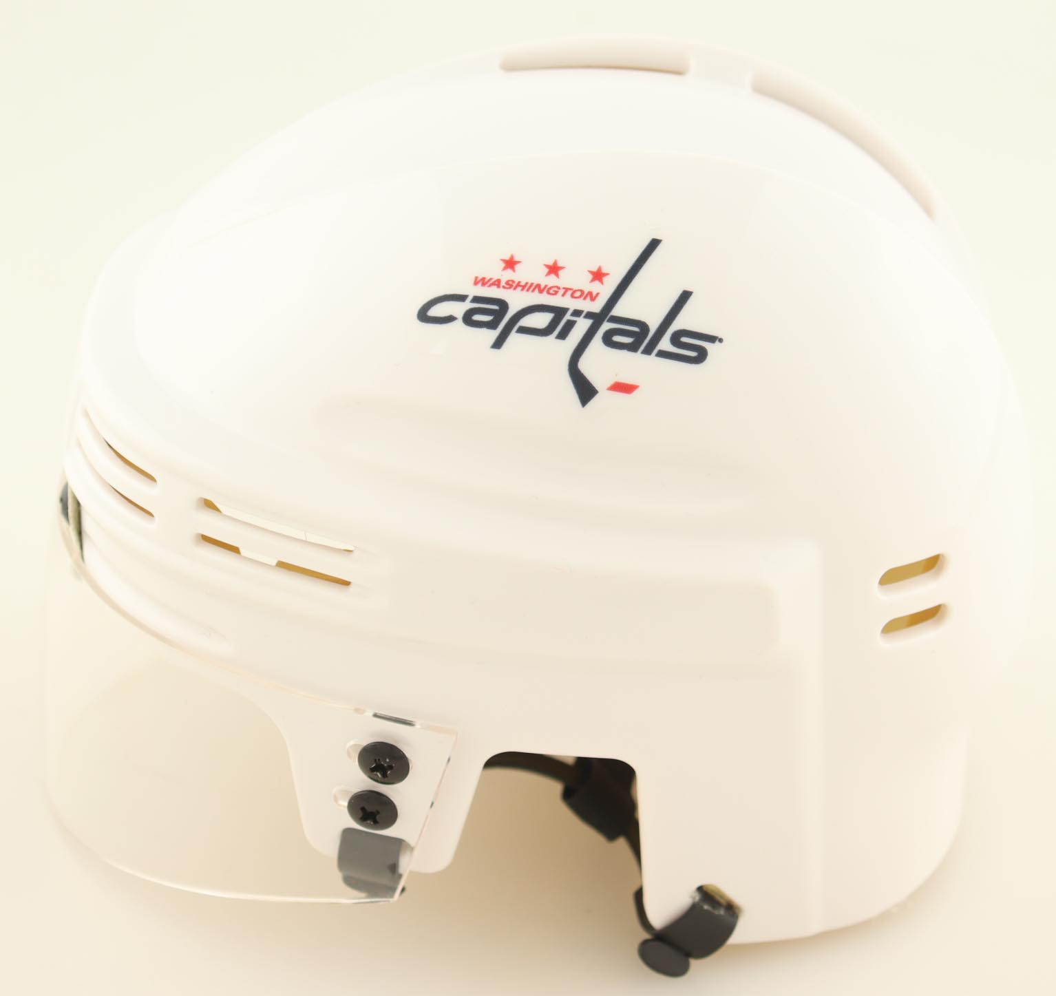 Adam Oates Signed Capitals Mini Helmet Inscribed "HOF 12" (JSA) at PristineAuction.com Adam Oates Signed Capitals Mini Helmet Inscribed "HOF 12" (JSA) at PristineAuction.com