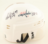 Adam Oates Signed Capitals Mini Helmet Inscribed "HOF 12" (JSA) at PristineAuction.com