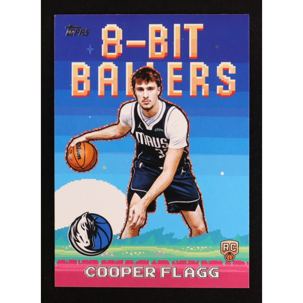 Cooper Flagg 2025 Topps 8-Bit Ballers #8B-31 RC at PristineAuction.com