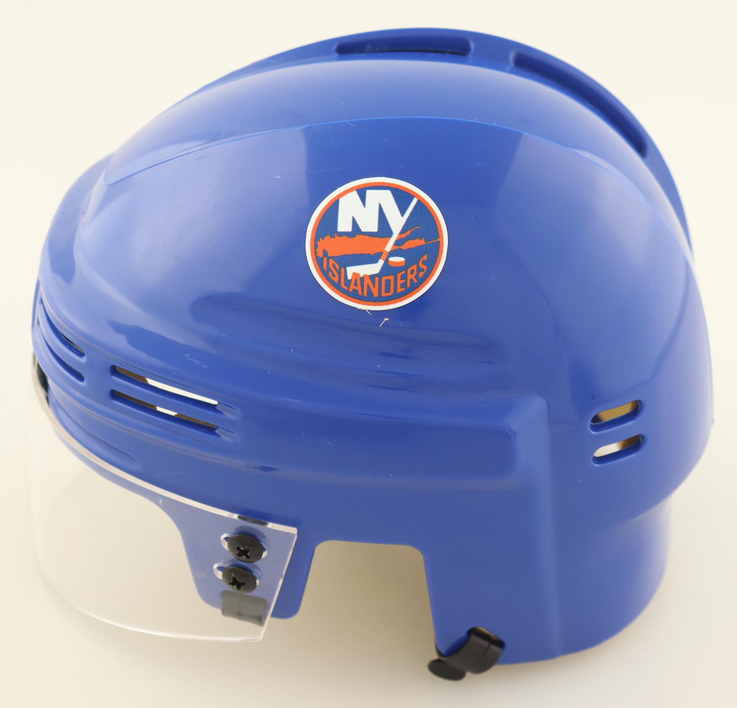 Pierre Turgeon Signed Islanders Mini Helmet Inscribed "HOF 23" (JSA) at PristineAuction.com Pierre Turgeon Signed Islanders Mini Helmet Inscribed "HOF 23" (JSA) at PristineAuction.com