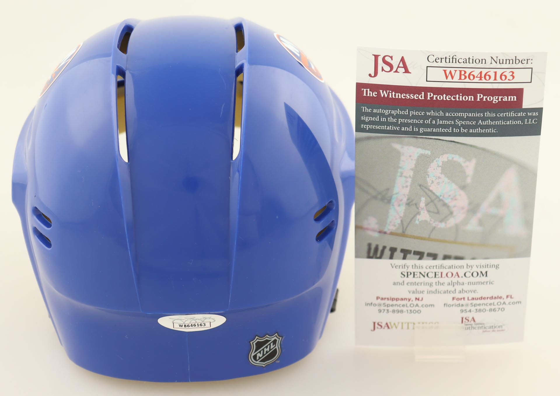 Pierre Turgeon Signed Islanders Mini Helmet Inscribed "HOF 23" (JSA) at PristineAuction.com Pierre Turgeon Signed Islanders Mini Helmet Inscribed "HOF 23" (JSA) at PristineAuction.com