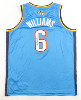Jaylin Williams Signed Thunder Nike Authentic Jersey (JSA) at PristineAuction.com