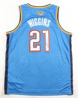Aaron Wiggins Signed Thunder Nike Authentic Jersey (JSA) at PristineAuction.com
