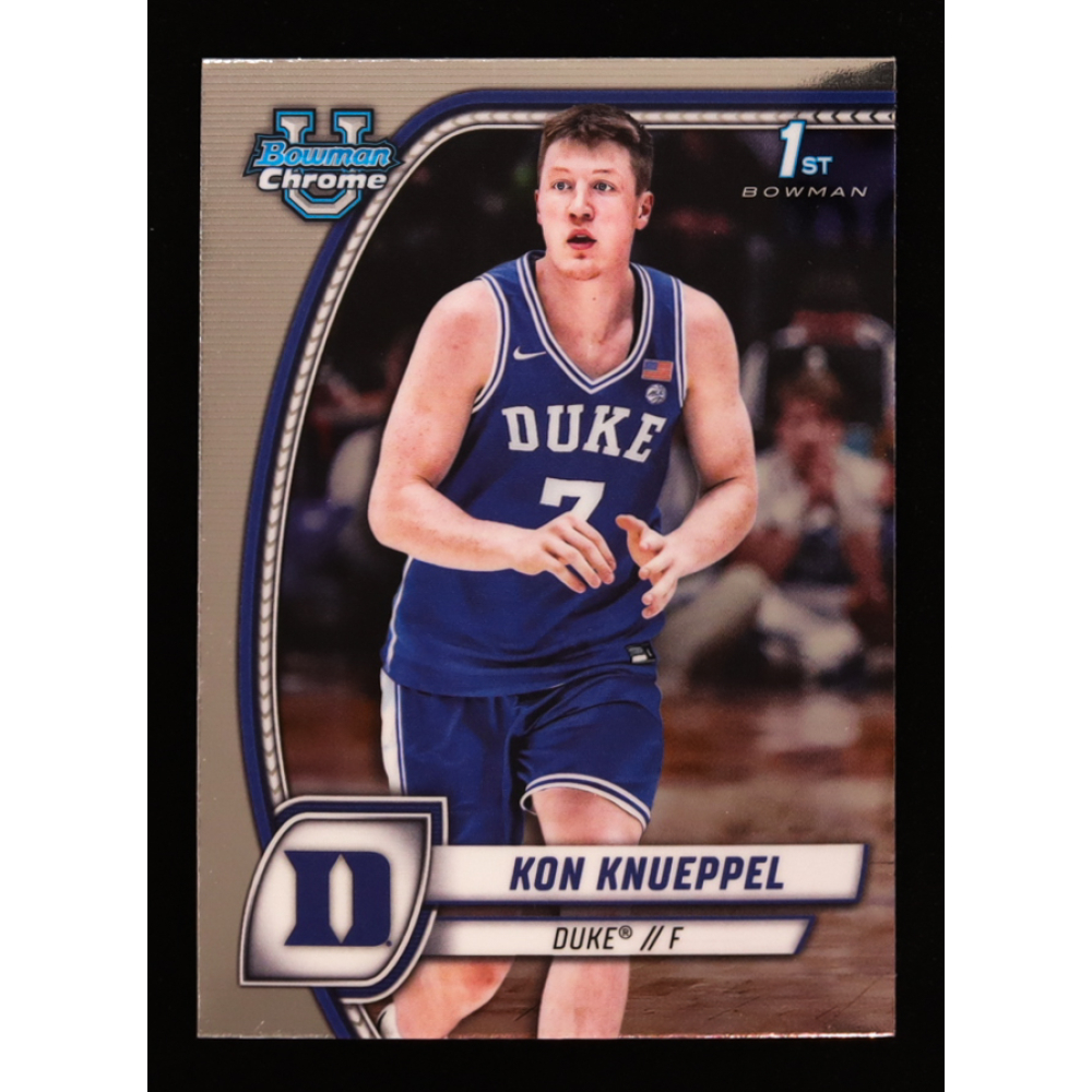 Kon Knueppel 2025 Topps Bowman U Chrome 1st #48 RC at PristineAuction.com