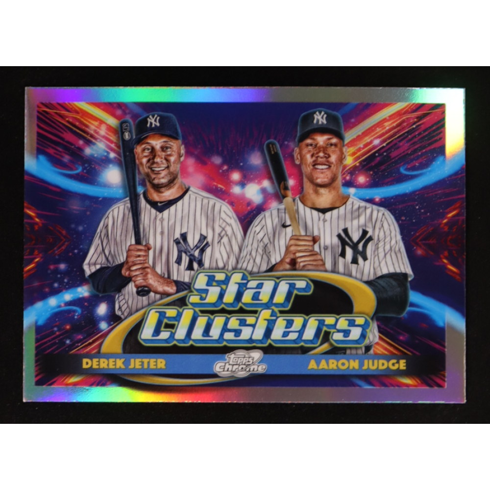 Aaron Judge / Derek Jeter 2025 Topps Chrome Star Clusters #DSC-1 at PristineAuction.com