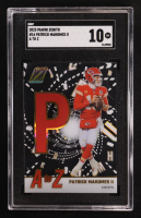 Patrick Mahomes II 2023 Zenith A to Z #16 (SGC 10) at PristineAuction.com