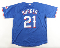 Jake Burger Signed Jersey (JSA) at PristineAuction.com