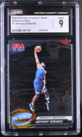 Anthony Edwards 2023-24 Panini Premium Stock Attack The Rack #7 (CGC 9) at PristineAuction.com