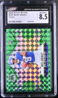Malik Nabers 2024 Panini Mosaic Mosaic Green #284 DEB RC (CGC 8.5) at PristineAuction.com