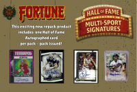Fortune Breaks: Hall of Fame Multi-Sport Autograph Mystery Box / Pack at PristineAuction.com