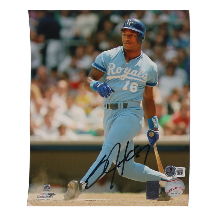Bo Jackson Signed Royals 8x10 Photo (Beckett) at PristineAuction.com Bo Jackson Signed Royals 8x10 Photo (Beckett) at PristineAuction.com