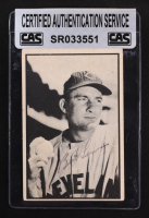 Bob Lemon Signed 1953 Bowman Black and White #27 (CAS) at PristineAuction.com