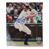 Brandon Belt Signed Giants 8x10 Photo (Beckett) at PristineAuction.com