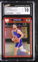 Stephen Curry 2023 Leaf Pro Set Gold Red Web Exclusives #PSG39 #65/89 (CGC 10) at PristineAuction.com