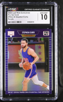 Stephen Curry 2023 Leaf Pro Set Gold Purple Web Exclusives #PSG39 #5/15 (CGC 10) at PristineAuction.com