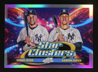 Aaron Judge / Derek Jeter 2025 Topps Chrome Star Clusters #DSC-1 at PristineAuction.com