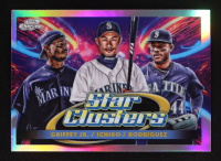 Ken Griffey Jr. / Ichiro / Julio Rodriguez 2025 Topps Chrome Star Clusters #TSC-3 at PristineAuction.com