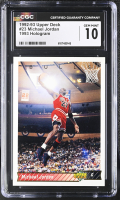 Michael Jordan 1992-93 Upper Deck #23 (CGC 10) at PristineAuction.com
