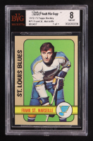 Frank St. Marseille 1972-73 Topps #71 DP (BVG 8) at PristineAuction.com