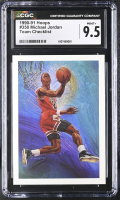 Michael Jordan 1990-91 Hoops #358 TC (CGC 9.5) at PristineAuction.com