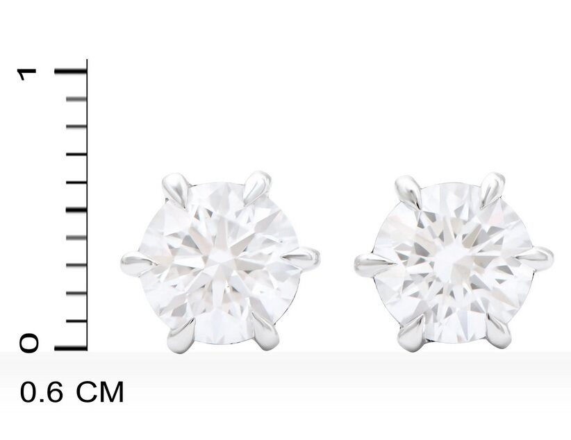 NEW! 1.02 CTW Lab-Grown Diamonds Earrings E-F, VVS2 | Estimated Retail Value: $5,460 (IGI) at PristineAuction.com NEW! 1.02 CTW Lab-Grown Diamonds Earrings E-F, VVS2 | Estimated Retail Value: $5,460 (IGI) at PristineAuction.com