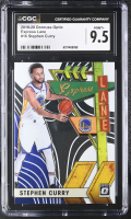 Stephen Curry 2019-20 Donruss Optic Express Lane #16 (CGC 9.5) at PristineAuction.com