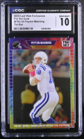 Peyton Manning 2023 Leaf Pro Set Gold Tie-Dye Web Exclusives #PSG55 #4/5 (CGC 10) at PristineAuction.com