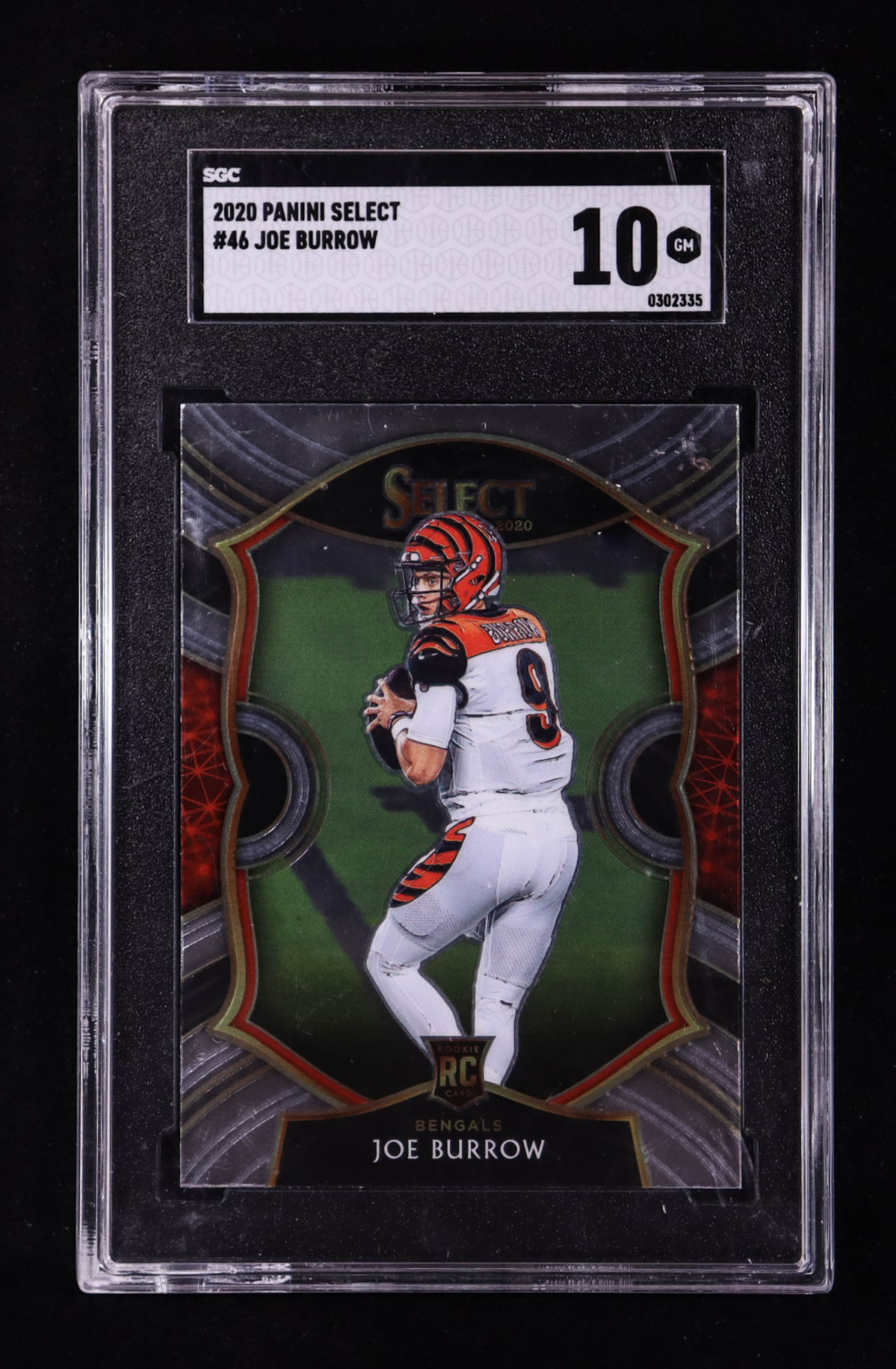 Joe Burrow 2020 Select #46 RC (SGC 10) at PristineAuction.com Joe Burrow 2020 Select #46 RC (SGC 10) at PristineAuction.com