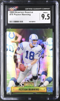 Peyton Manning 2000 Bowman Reserve #78 (CGC 9.5) at PristineAuction.com