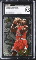 Michael Jordan 1995-96 Fleer Metal #212 NB (CGC 9.5) at PristineAuction.com