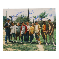 "The Sandlot" 16x20 Photo Cast-Signed by (8) with Patrick Renna, Grant Gelt, Chauncy Leopardi (Beckett) at PristineAuction.com
