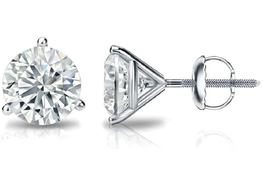 NEW! 0.99 CTW Lab-Grown Diamonds Earrings E-F, VVS2 | Estimated Retail Value: $5,465 (IGI) at PristineAuction.com NEW! 0.99 CTW Lab-Grown Diamonds Earrings E-F, VVS2 | Estimated Retail Value: $5,465 (IGI) at PristineAuction.com