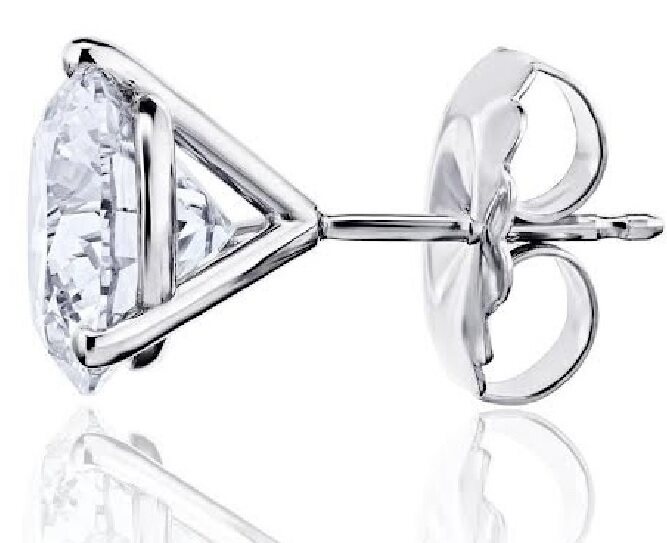 NEW! 1.00 CTW Lab-Grown Diamonds Earrings E-F, VVS2 | Estimated Retail Value: $5,475 (IGI) at PristineAuction.com NEW! 1.00 CTW Lab-Grown Diamonds Earrings E-F, VVS2 | Estimated Retail Value: $5,475 (IGI) at PristineAuction.com