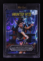 Carlos Alcaraz 2025 Wild Card Haunted Hits Monster Hunt Haunted House Blue Lava #CA #1/2 at PristineAuction.com