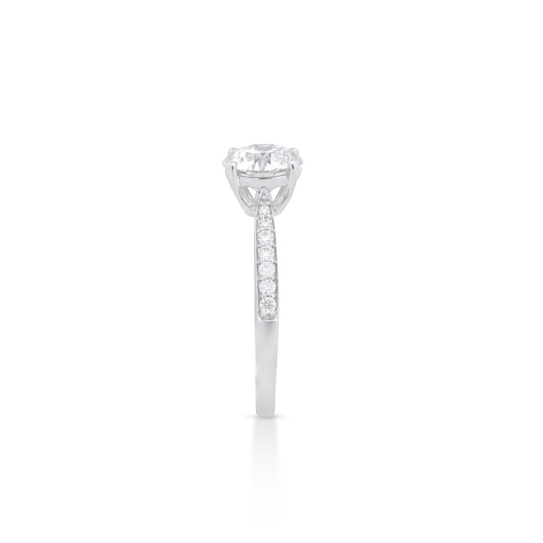 NEW! 1.18 CTW Lab-Grown Diamonds Ring E-F, VVS2 | Estimated Retail Value: $5,715 (IGI) at PristineAuction.com NEW! 1.18 CTW Lab-Grown Diamonds Ring E-F, VVS2 | Estimated Retail Value: $5,715 (IGI) at PristineAuction.com