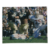 Chris Zorich Signed Notre Dame Fighting Irish 8x10 Photo (Steiner) at PristineAuction.com
