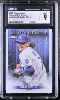 Bobby Witt Jr. 2022 Topps Update Stars Of MLB Chrome #SMLBC82 RC (CGC 9) at PristineAuction.com