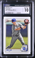 Bobby Witt Jr. 2020 Bowman Prospects #BP25 RC (CGC 10) at PristineAuction.com