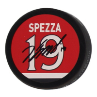 Jason Spezza Signed Senators Logo Hockey Puck (JSA) at PristineAuction.com