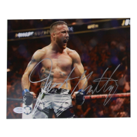 Justin Gaethje Signed UFC 8x10 Photo (PSA) at PristineAuction.com