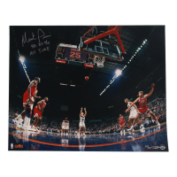 Mark Price Signed Cavaliers 16x20 Photo Inscribed "90.39 70 All Time" (UDA) at PristineAuction.com