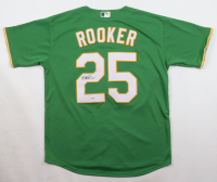 Brent Rooker Signed Jersey (JSA) at PristineAuction.com