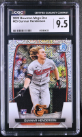 Gunnar Henderson 2023 Bowman Mega Box #65 (CGC 9.5) at PristineAuction.com