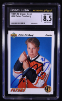 Peter Forsberg Signed 1991-92 Upper Deck #64 RC (CGC x JSA 8.5 | Autograph Graded 10) at PristineAuction.com