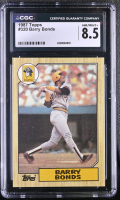 Barry Bonds 1987 Topps #320 (CGC 8.5) at PristineAuction.com