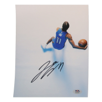 Isaiah Joe Signed Thunder 8x10 Photo (PSA) at PristineAuction.com