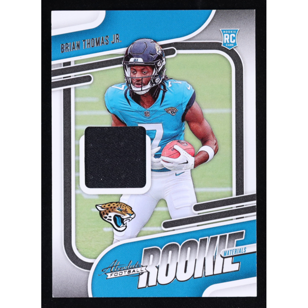 Brian Thomas Jr. 2024 Absolute Absolute Rookie Materials #11 RC at PristineAuction.com