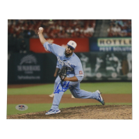 Carlos Estevez Signed Royals 8x10 Photo (PSA) at PristineAuction.com