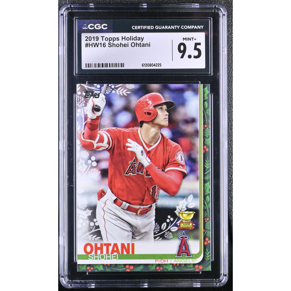 Shohei Ohtani 2019 Topps Holiday #HW16 (CGC 9.5) at PristineAuction.com