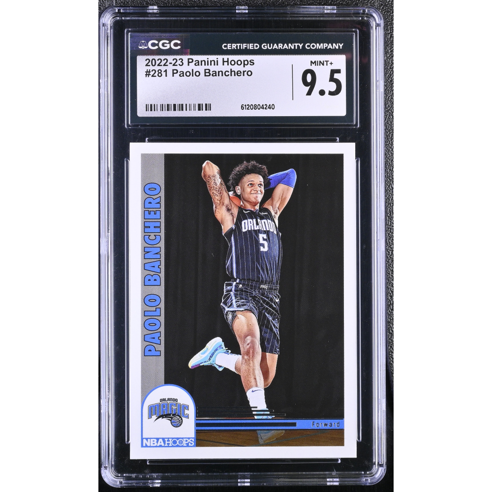Paolo Banchero 2022-23 Panini Hoops #281 RC (CGC 9.5) at PristineAuction.com
